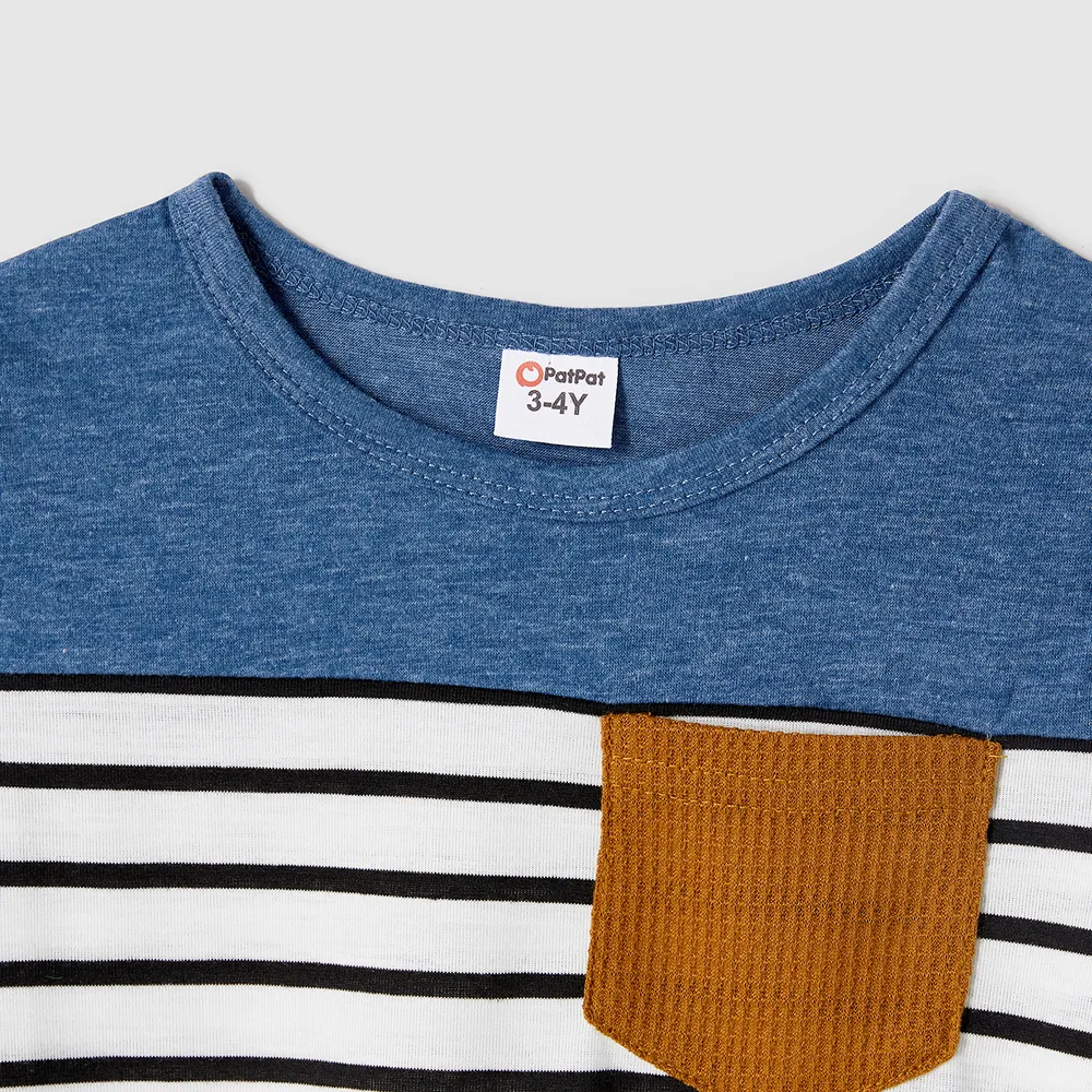 Look Familial Manches courtes Tenues de famille assorties Ensemble big image 6