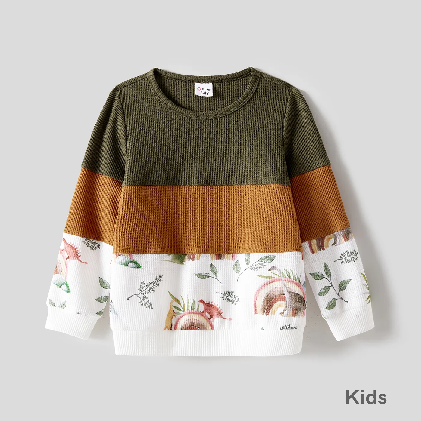 Look de família Manga comprida Conjuntos de roupa para a família Tops  image 6