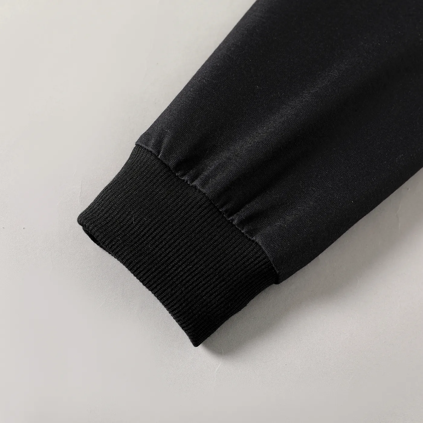 Kid Boy Letter Print Colorblock Elasticized Pants  image 5