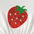 大童 女 布料拼接 水果蔬菜 連衣裙  image 3