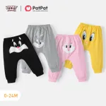 Looney Tunes Baby Boy/Girl Cartoon Animal Print Cotton Sweatpants  image 6