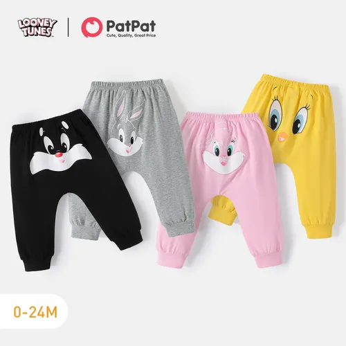 Looney Tunes Baby Boy/Girl Cartoon Animal Print Cotton Sweatpants