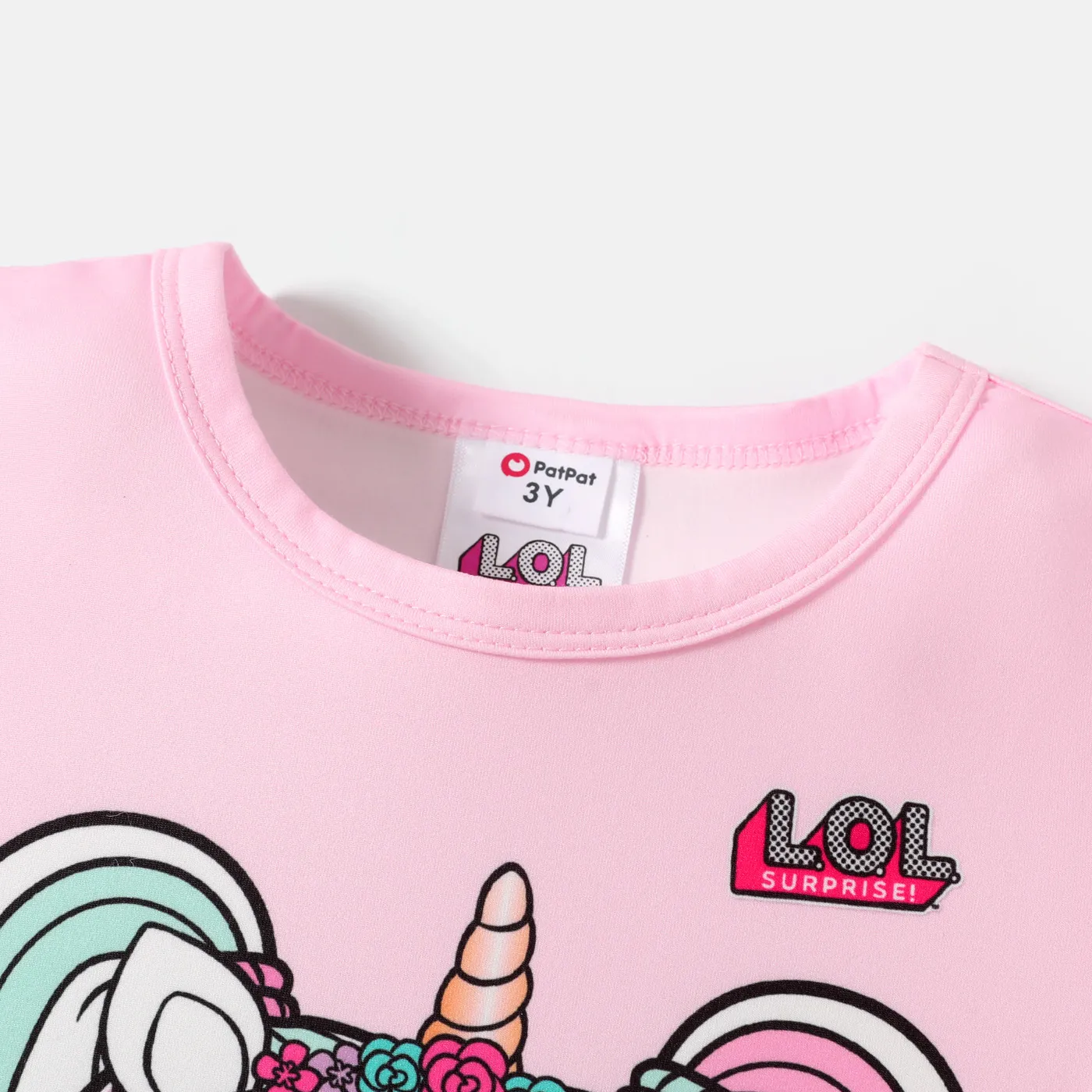 L.O.L. SURPRISE！幼兒/兒童女孩角色印花短袖 T 卹  image 5