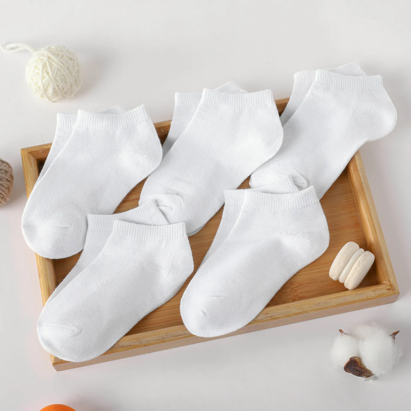 5 Paar Baby / Kleinkind / Kid Solid Socken  big image 1