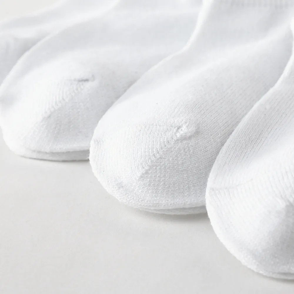 5-pairs Baby / Toddler / Kid Solid Socks  big image 4