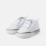Baby / Toddler Lace Up Classic Prewalker Shoes White