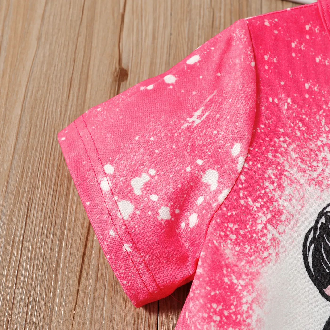 Kid Girl Figure Print Short-sleeve Tee  image 5