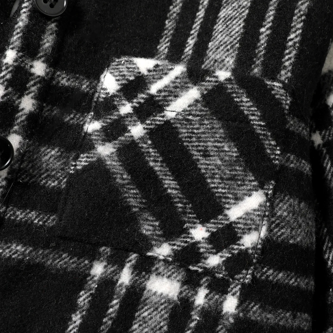 Kid Boy Lapel Collar Plaid Long-sleeve Shirt  image 4