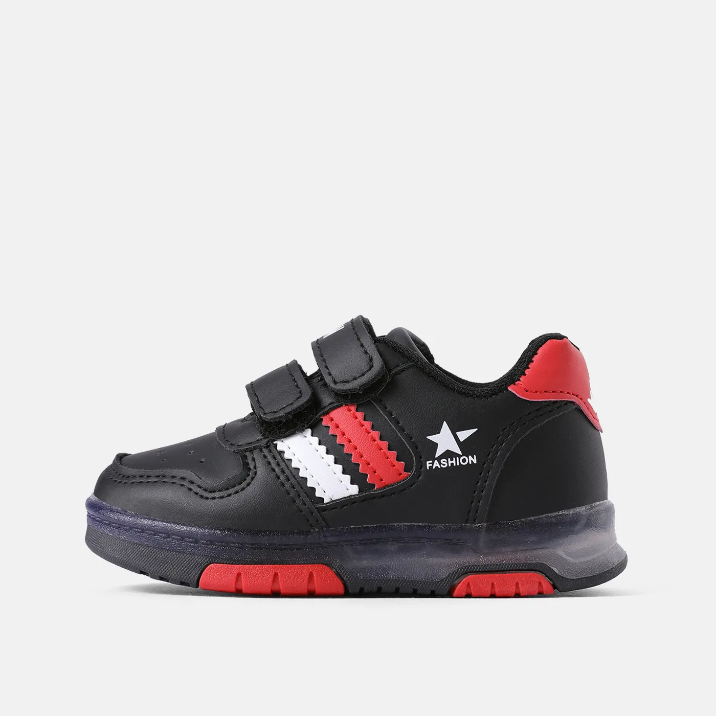 Toddler / Kid Letter Graphic Velcro LED Casual Shoes  image 4