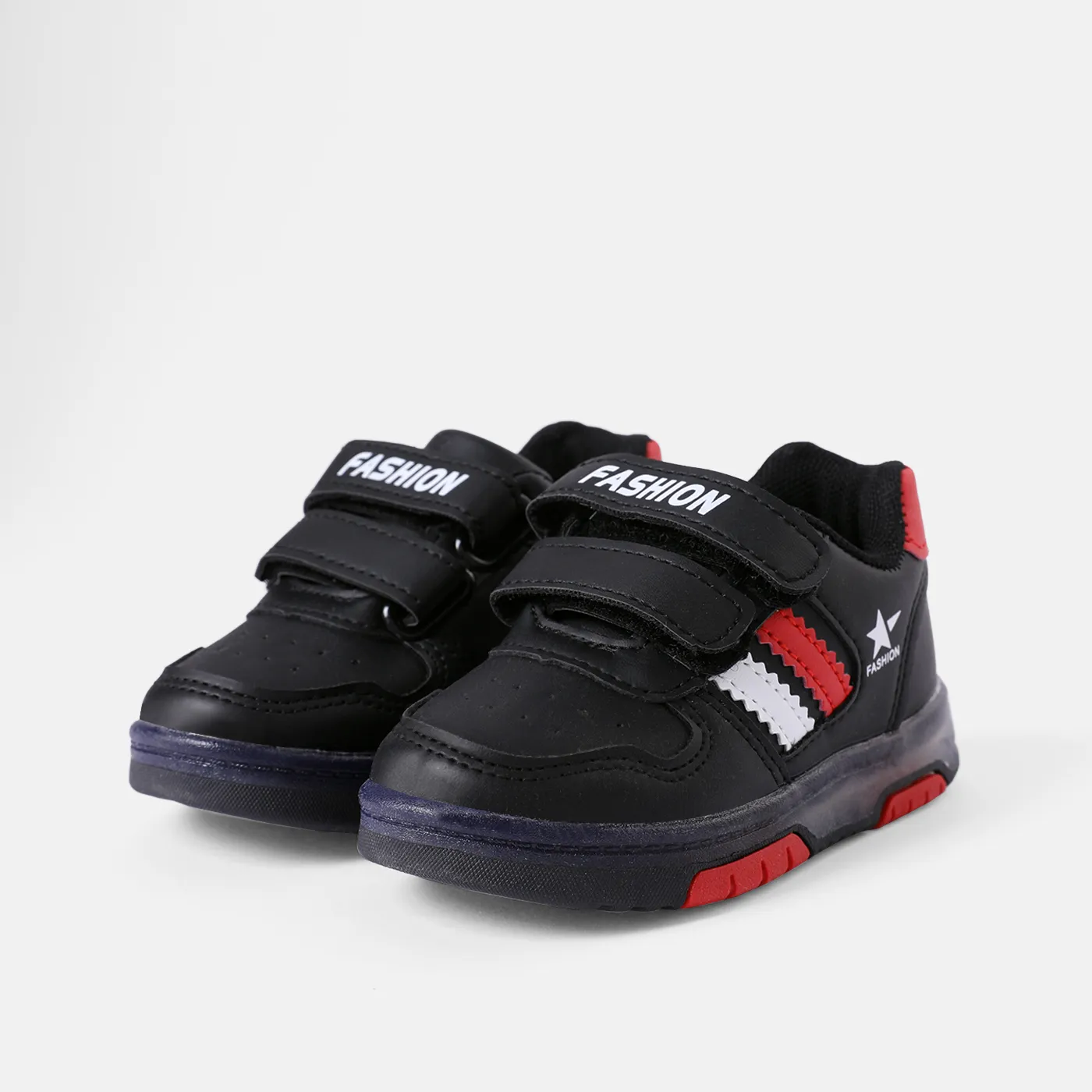 Toddler / Kid Letter Graphic Velcro LED Casual Shoes  image 3