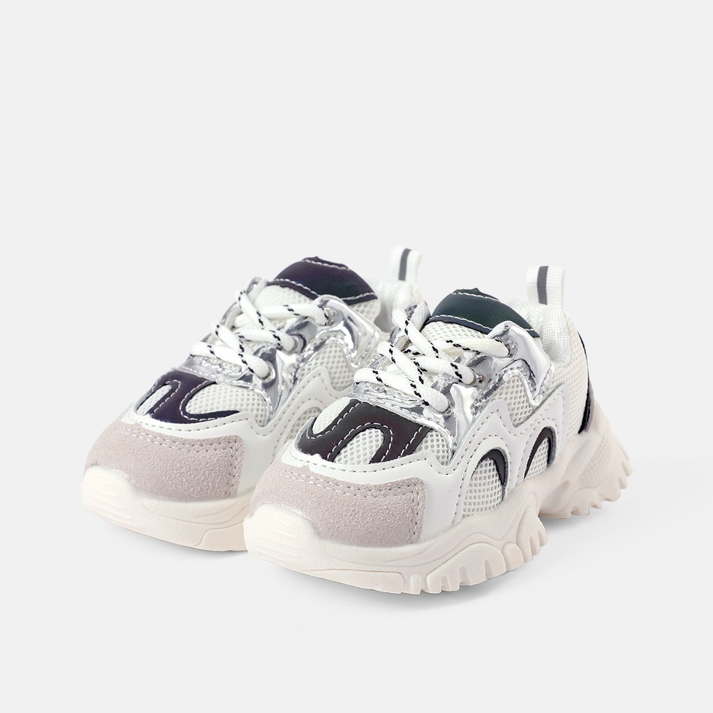 

Toddler / Kid Mesh Panel Breathable Sneakers