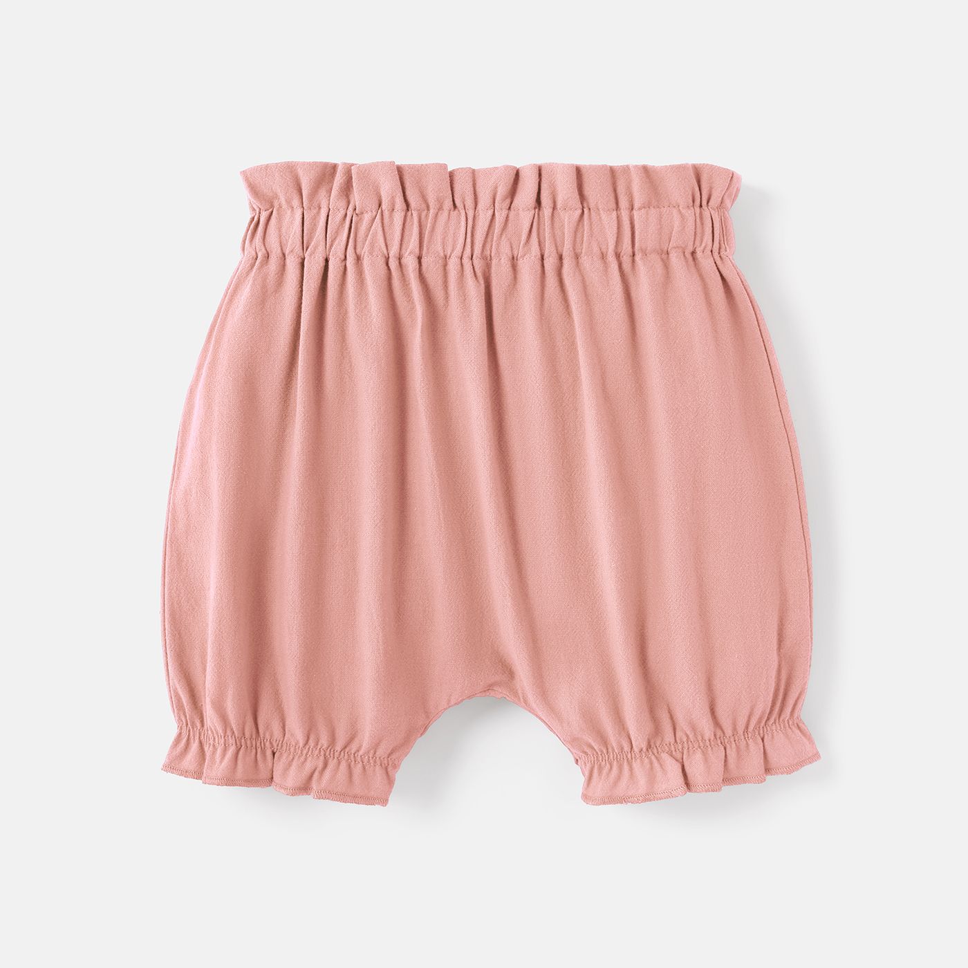 

Baby Girl 100% Cotton Flutter-sleeve Graphic Tee or Solid Shorts