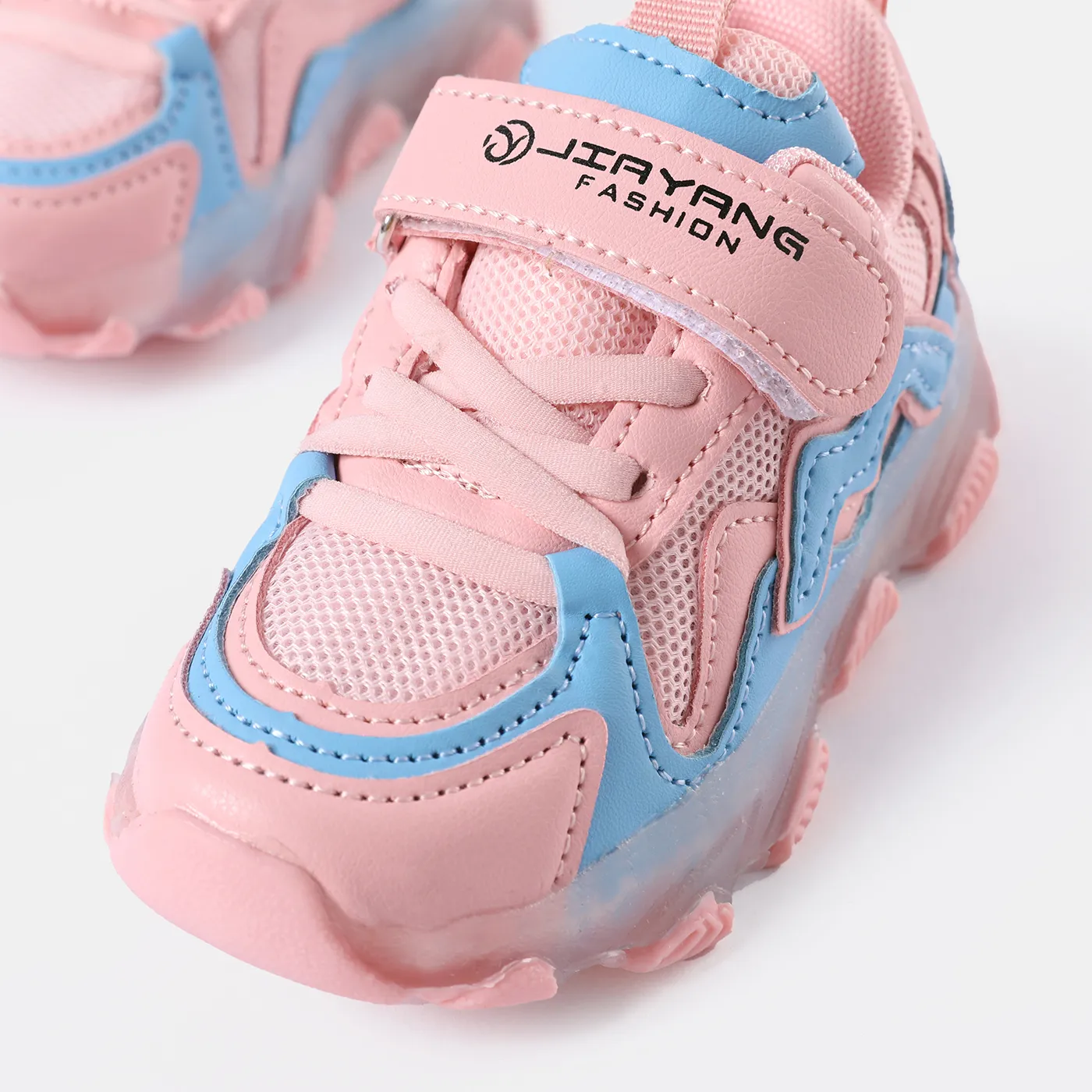 Toddler Two Tone LED Sneakers Pink image 5