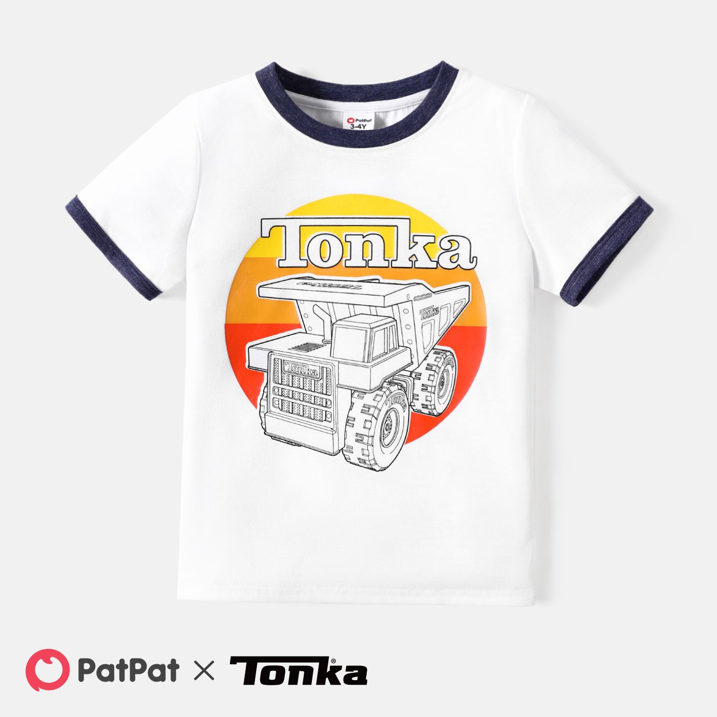 

Tonka Toddler Boy/Girl Letter Print Short-sleeve Tee