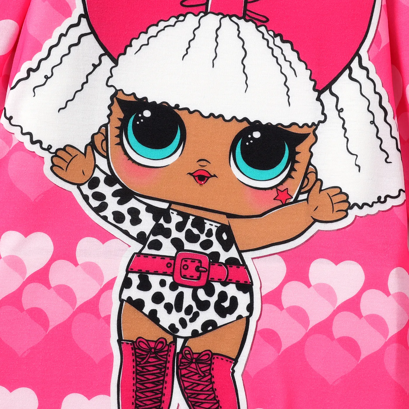 LOL Surprise IP Menina Bonito Vestidos Rosa image 3