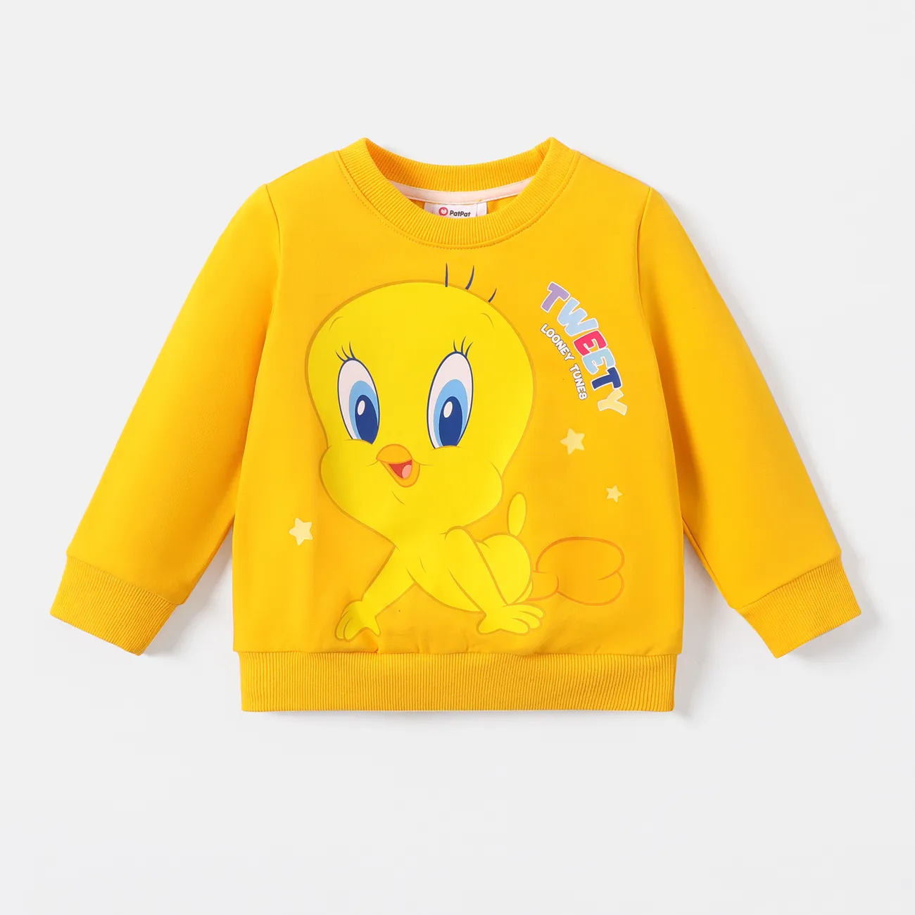 Looney Tunes Ostern Baby Unisex Hase Kindlich Langärmelig Sweatshirts gelb big image 1