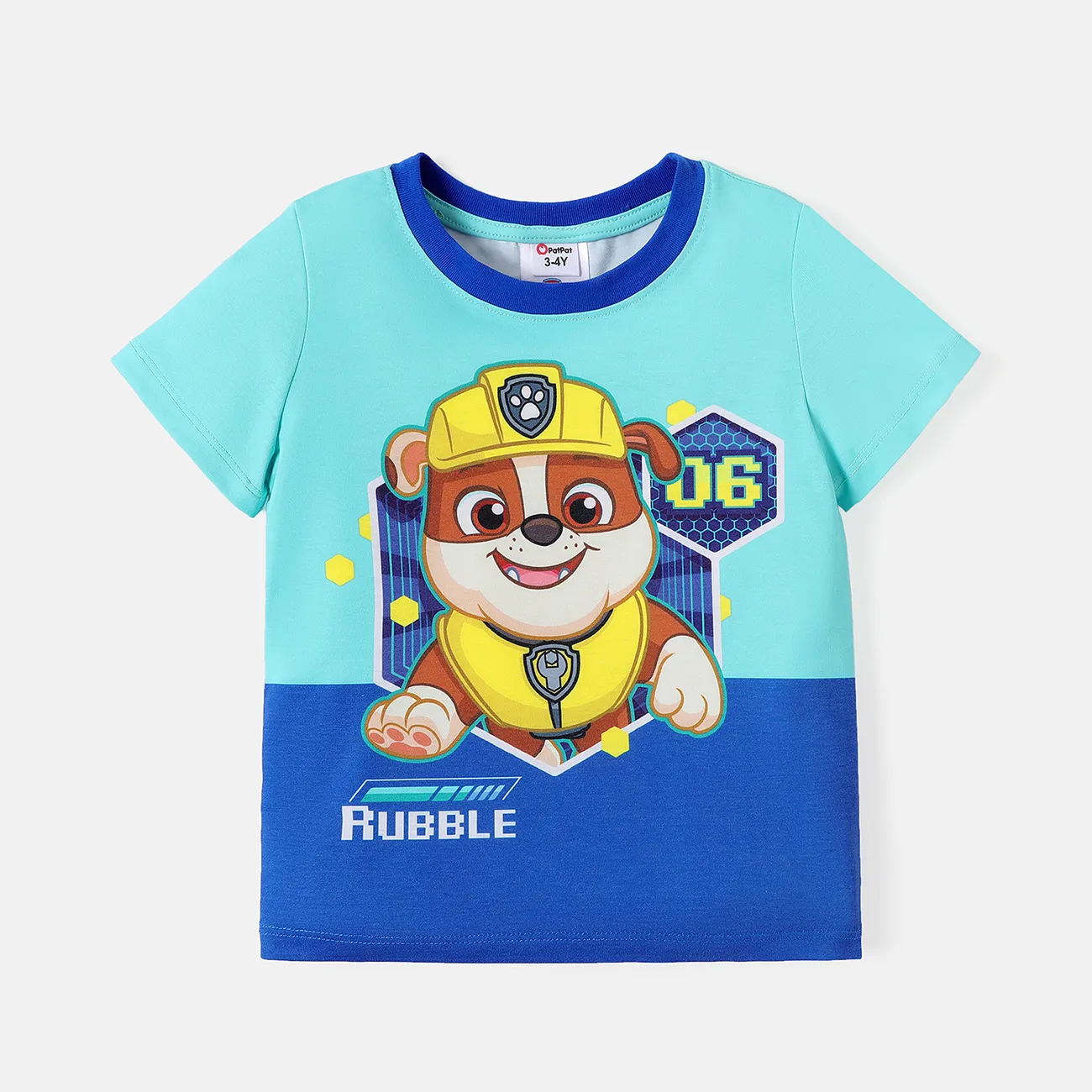 Helfer auf vier Pfoten Ostern Kleinkinder Unisex Kindlich Hund Kurzärmelig T-Shirts Türkis big image 1