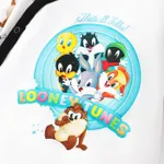 Looney Tunes Baby Boy/Girl Allover Print Long-sleeve Button Naia™ Jumpsuit  image 3