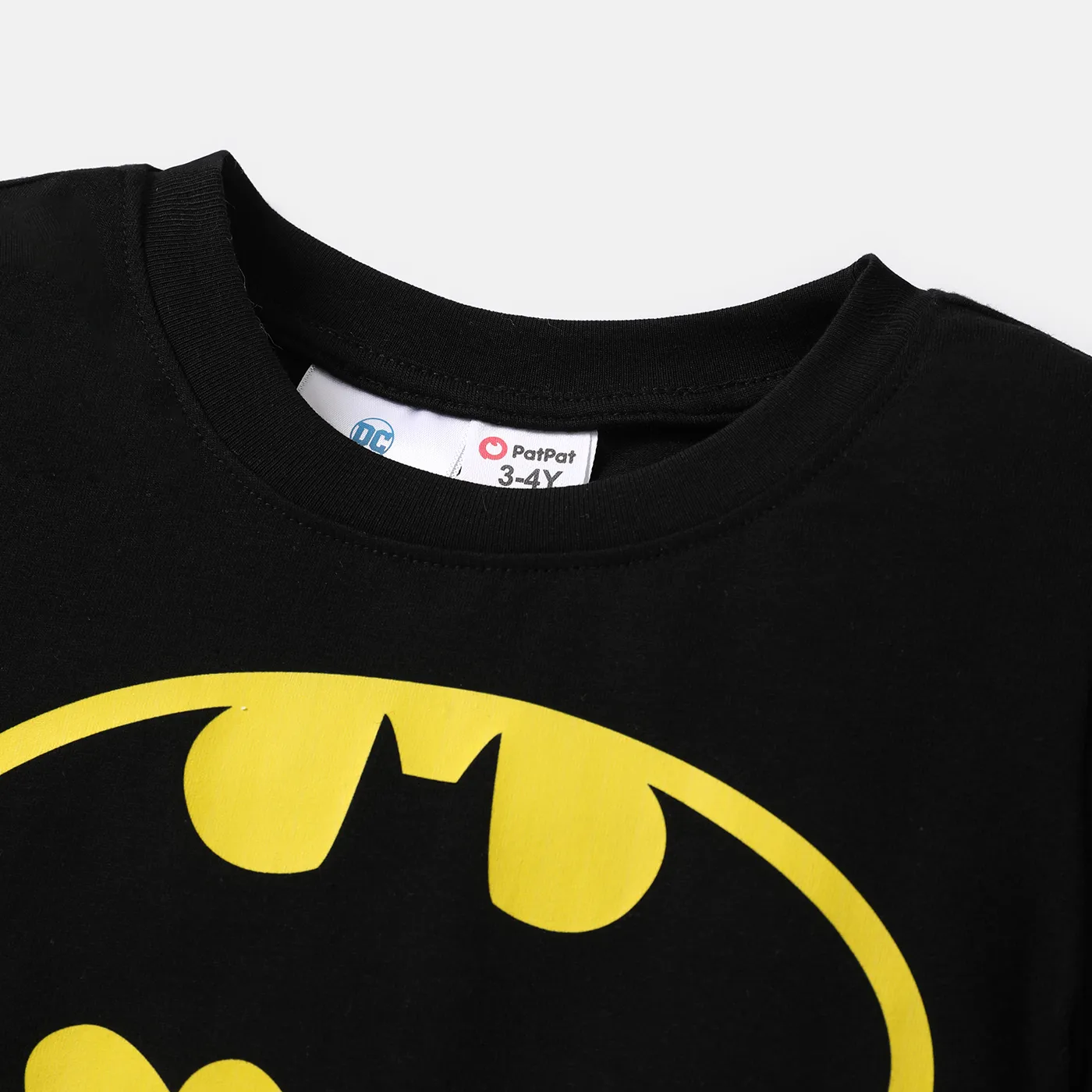 Batman Family Matching Cotton Short-sleeve Graphic Black Tee  big image 9