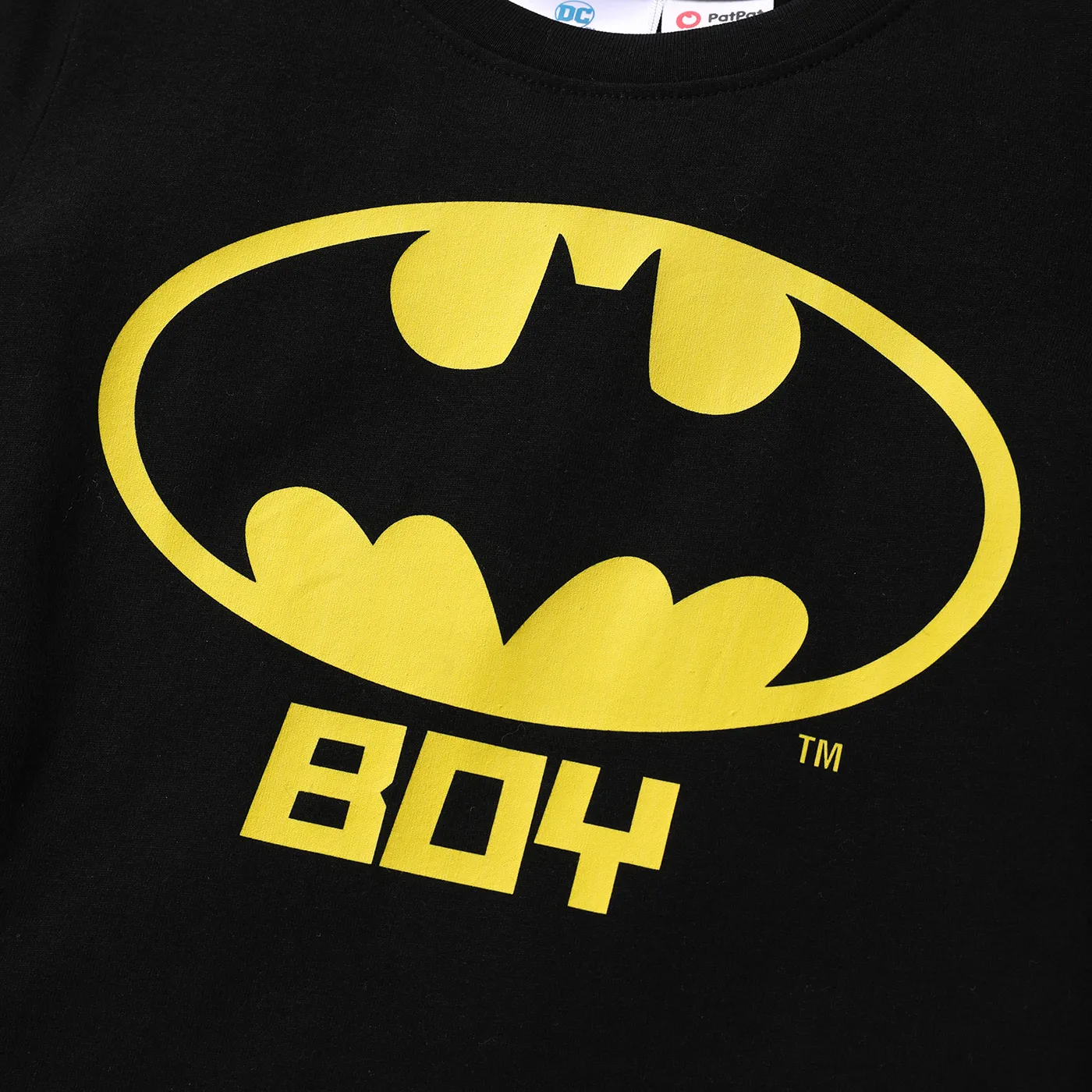 Batman Family Matching Cotton Short-sleeve Graphic Black Tee  big image 8