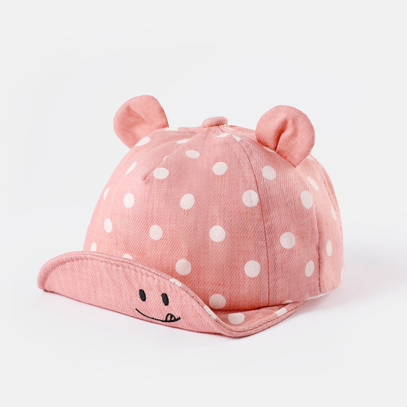 

Baby Polka Dots Pattern Dual Ear Cap