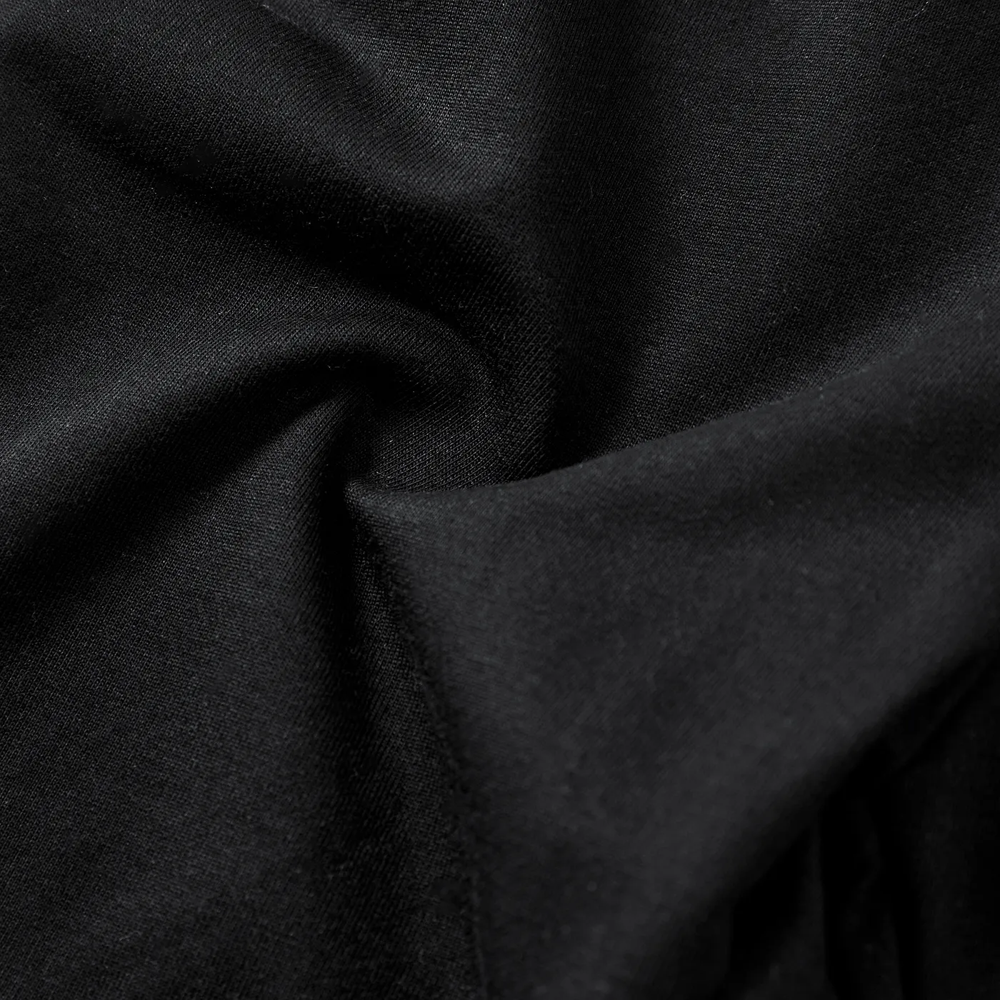Baby Girl/Boy Cotton Solid Color Elasticized Pants Black image 5