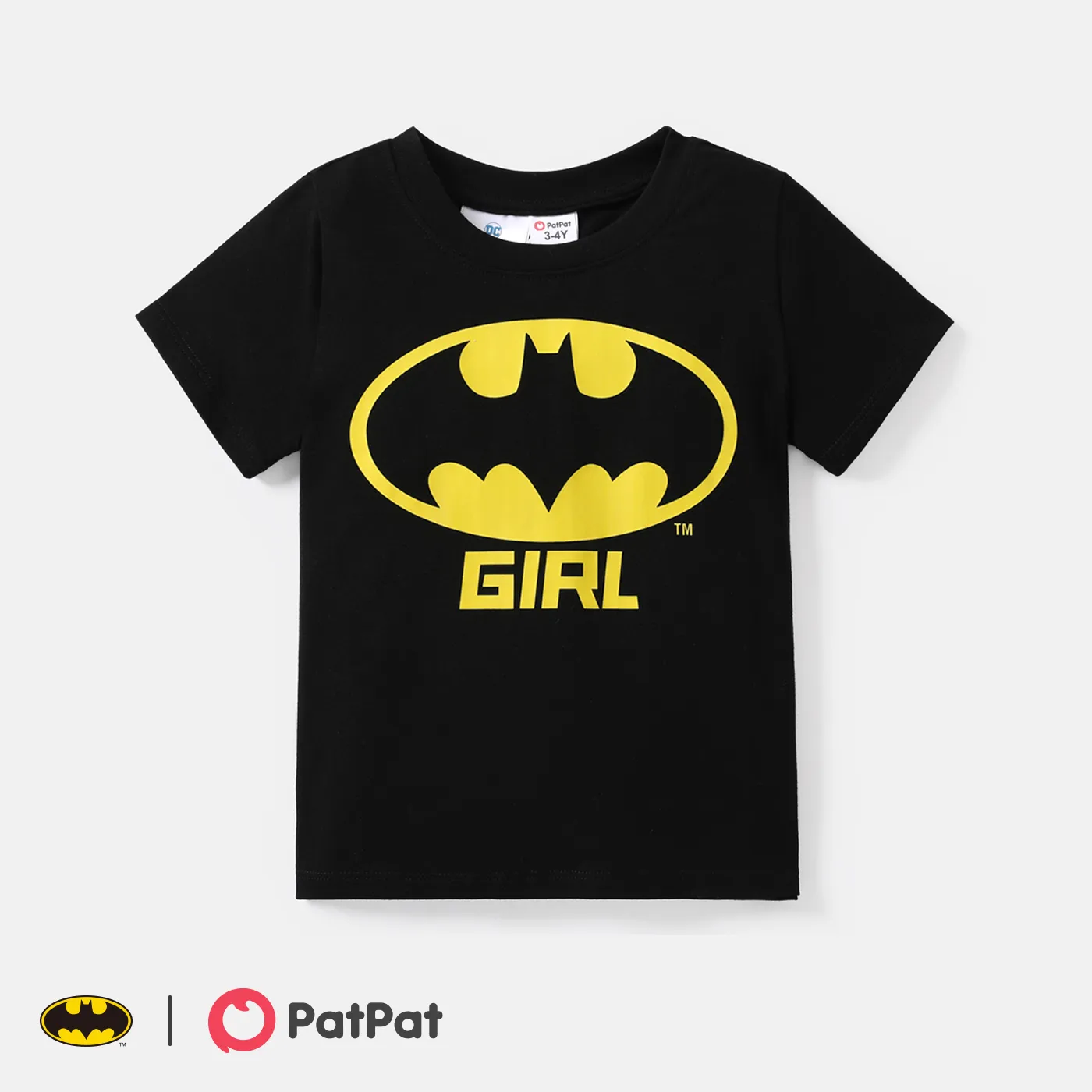 Batman Family Matching Cotton Short-sleeve Graphic Black Tee  big image 11