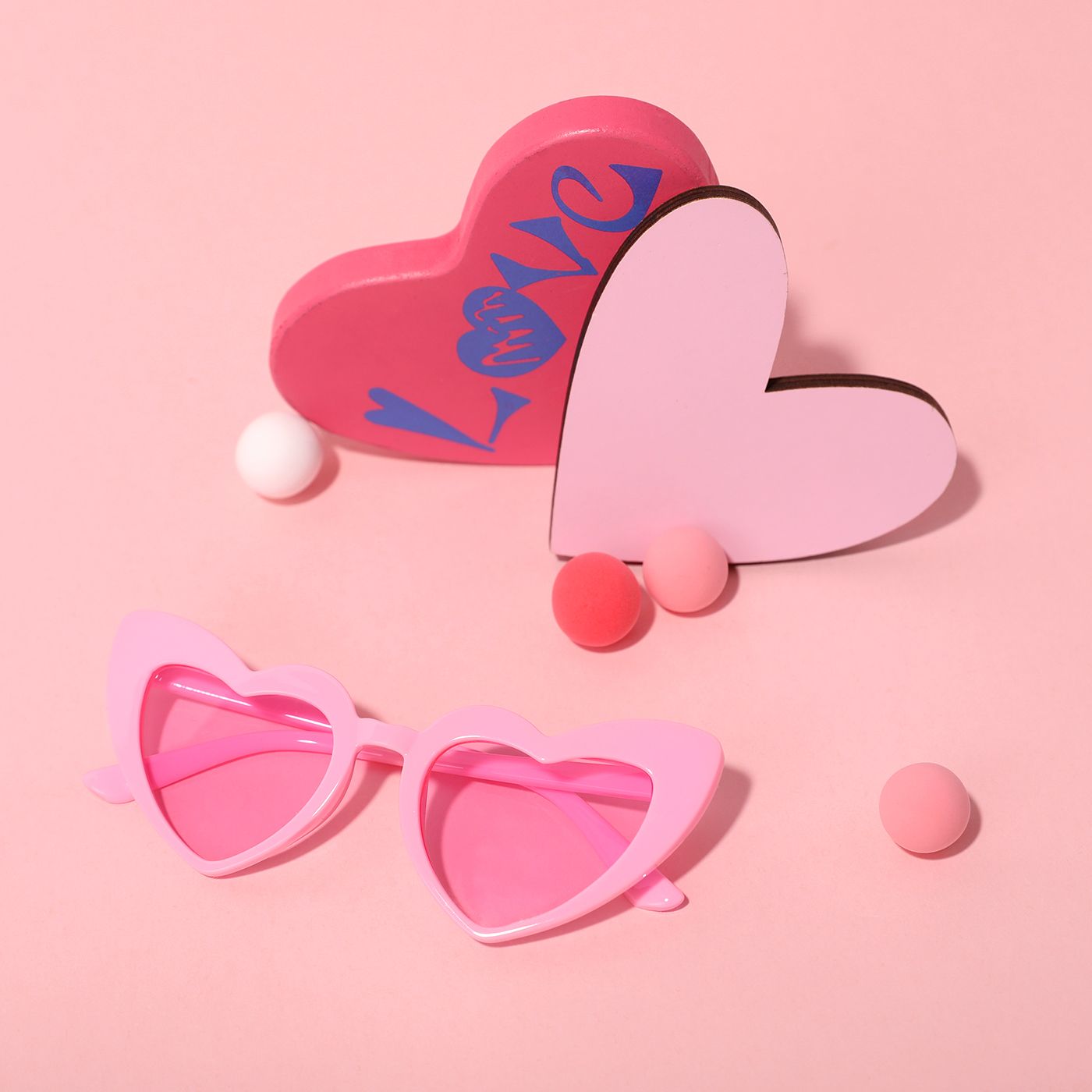 

Kids Heart Frame Decorative Glasses