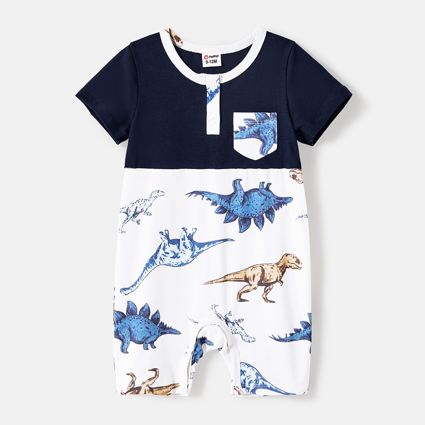 Family Matching Allover Dinosaur Print Naiaâ¢ Cami Dresses And Short-sleeve T-shirts Sets