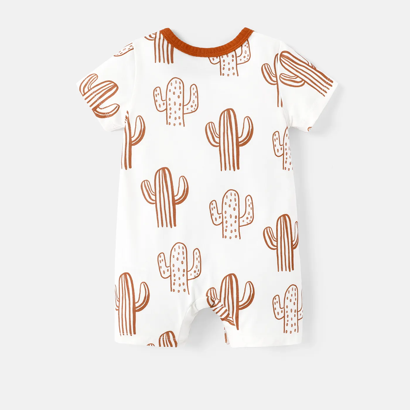 Baby Boy/Girl Allover Print Short-sleeve Naia™ Romper  image 2