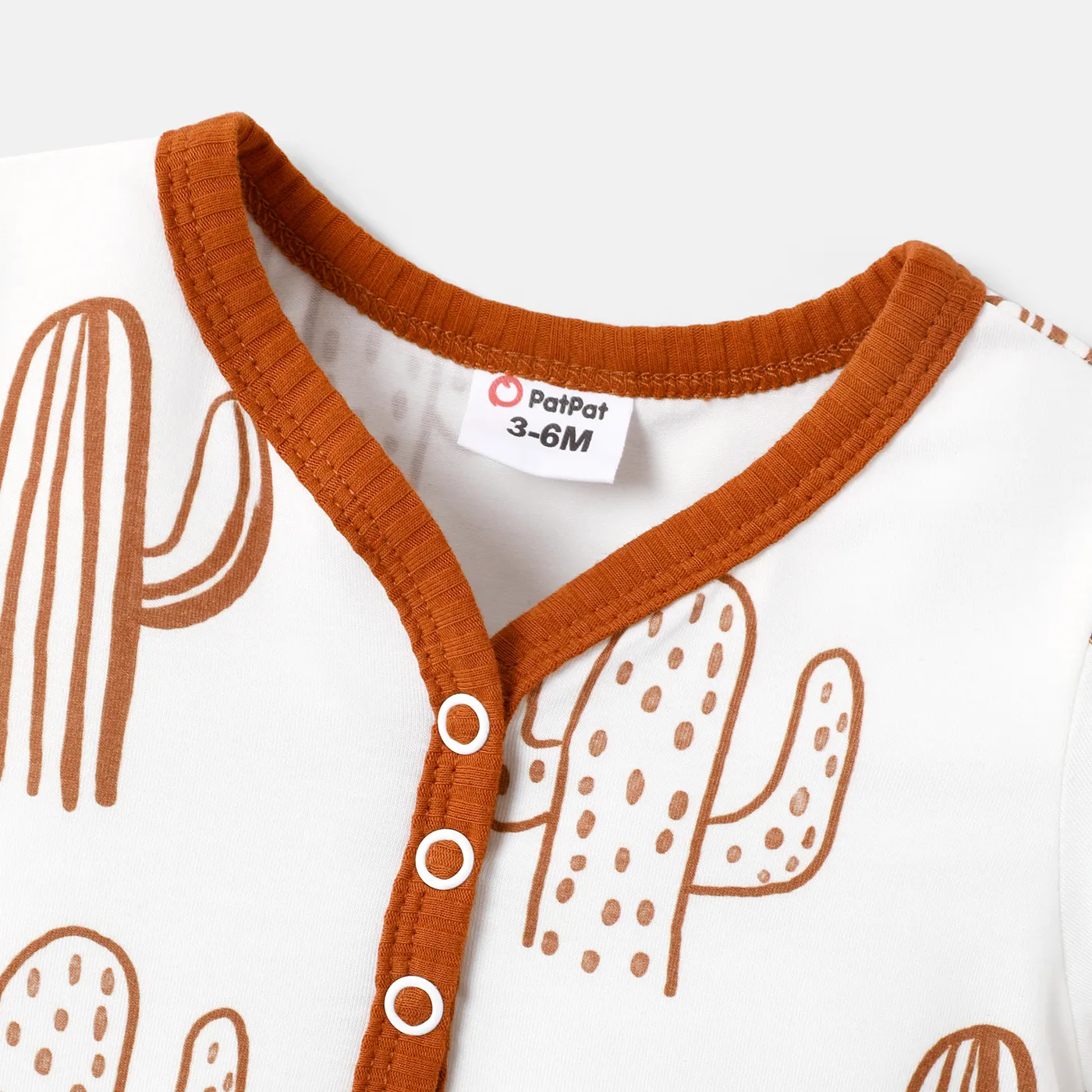 Baby Boy/Girl Allover Print Short-sleeve Naia™ Romper  image 3