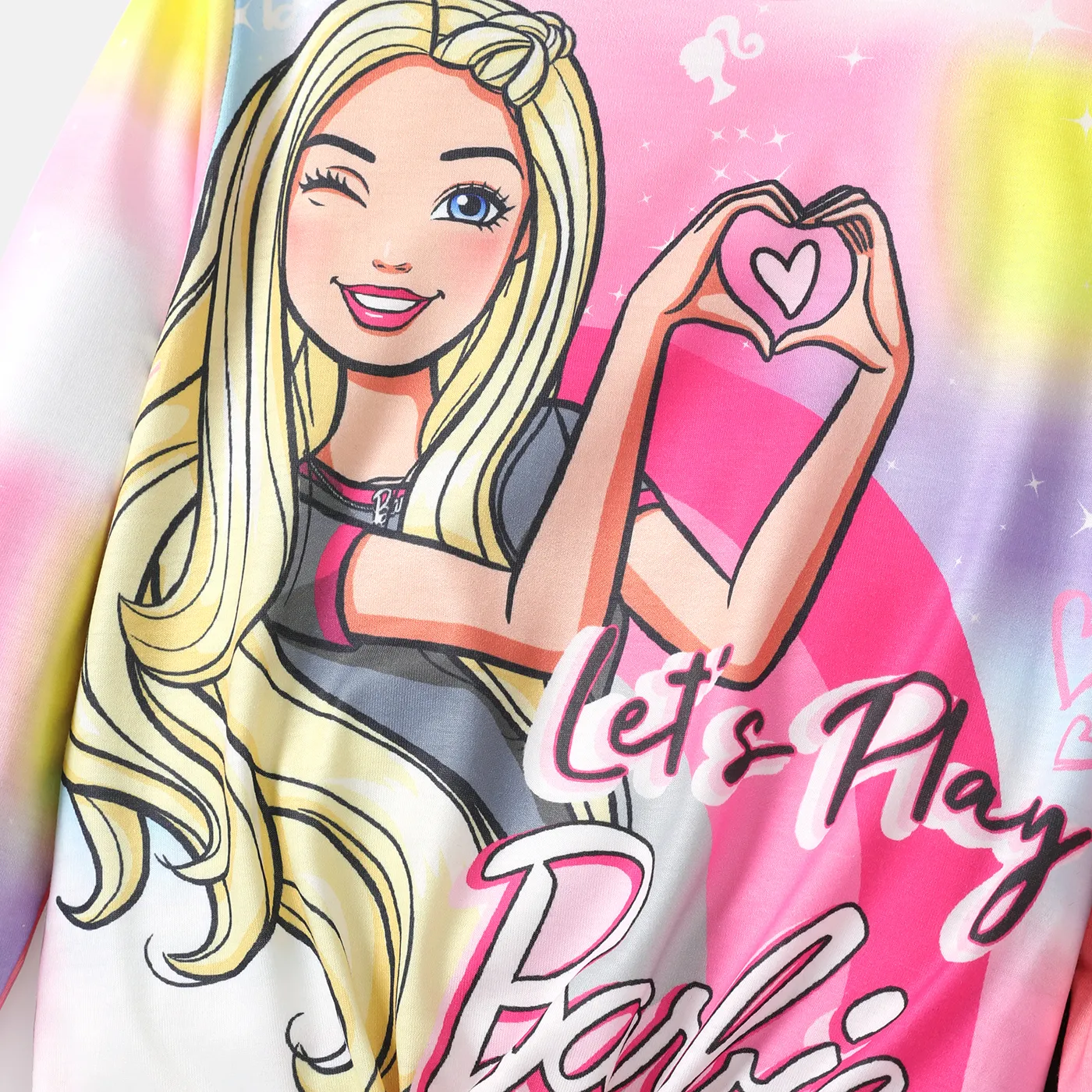 Barbie حريمي كاجوال أطقم متعدد الألوان image 2