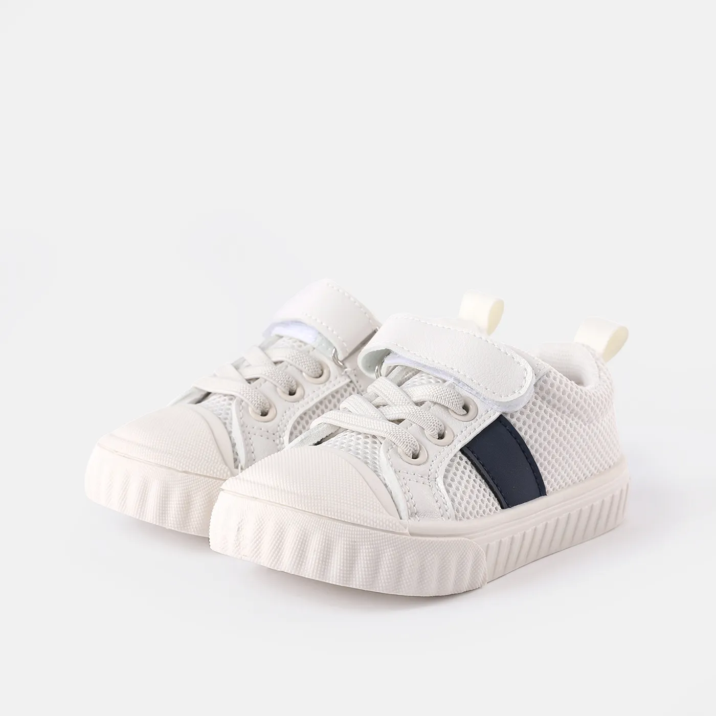 Toddler / Kid Two Tone Breathable Sneakers White big image 1