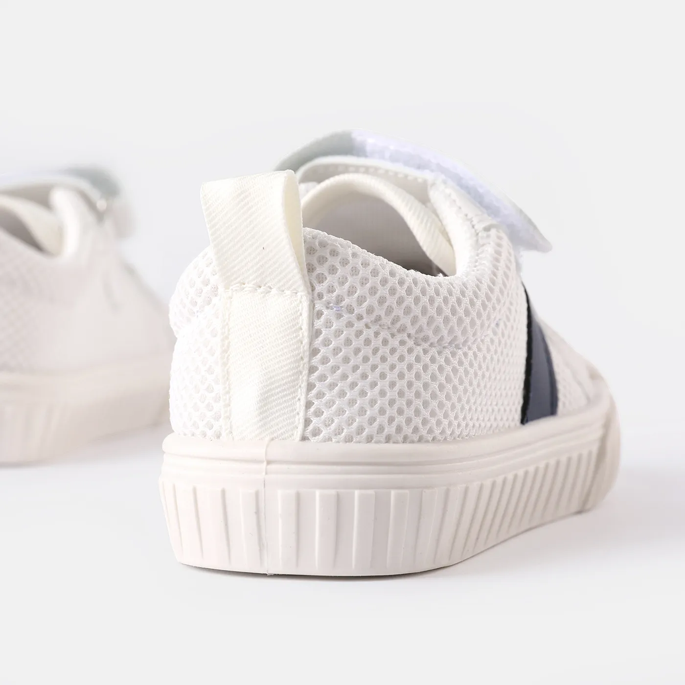 Toddler / Kid Two Tone Breathable Sneakers White image 5