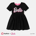 Barbie Toddler/Kid Girl Back Bowknot Design Cotton Short-sleeve Dress  image 2