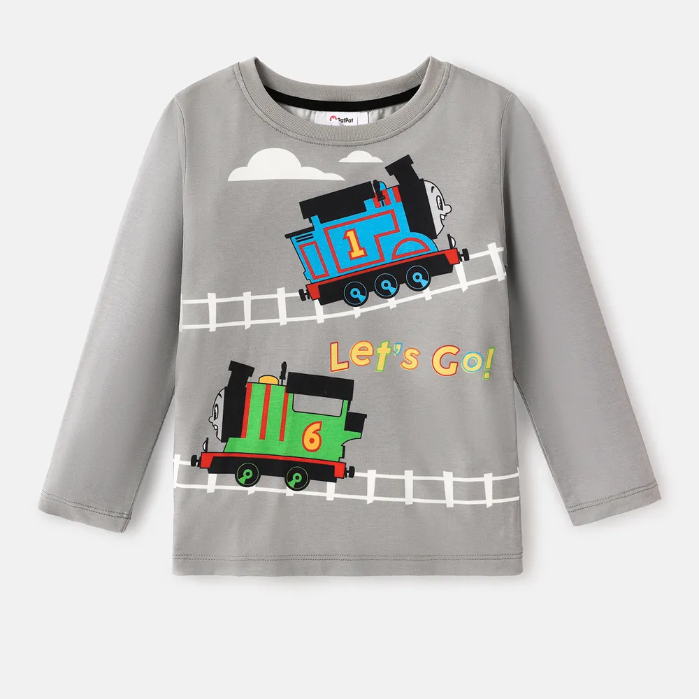 Thomas & Friends Toddler Boy Letter Print Long-sleeve Tee big image 6