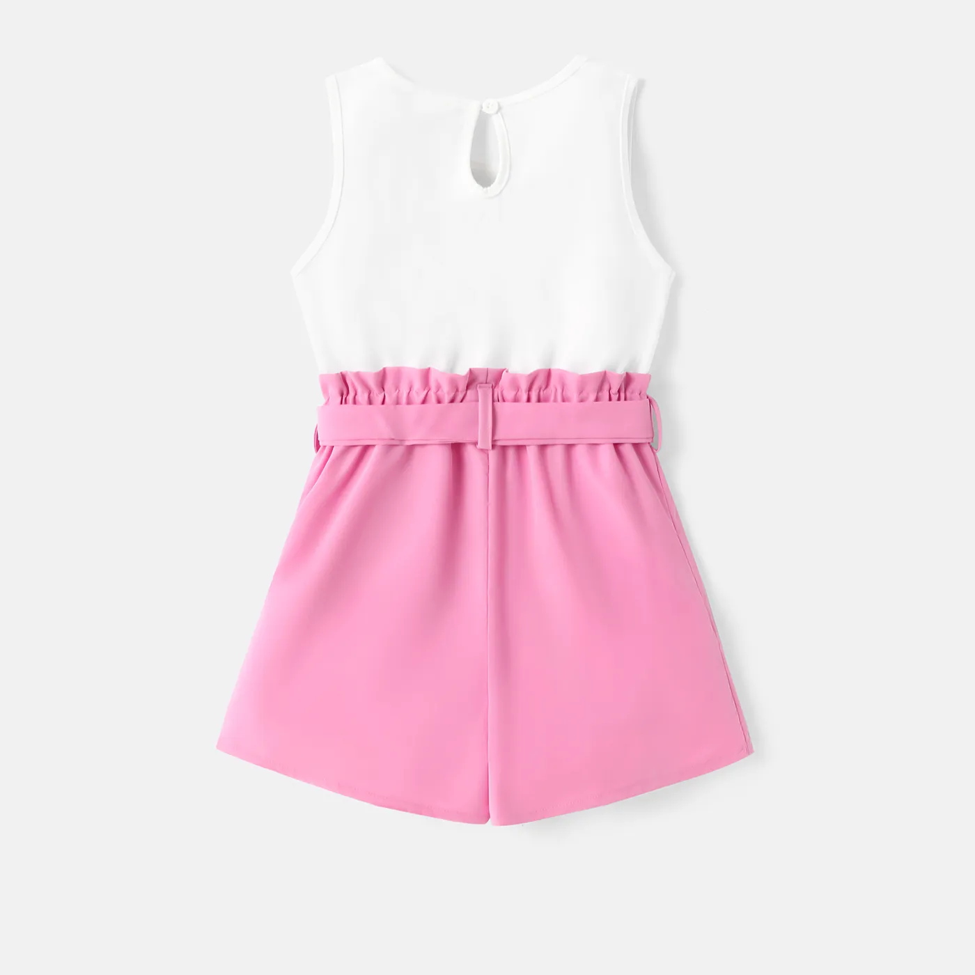 L.O.L. SURPRISE! Kid Girl Character Print Sleeveless Belted Rompers  image 6