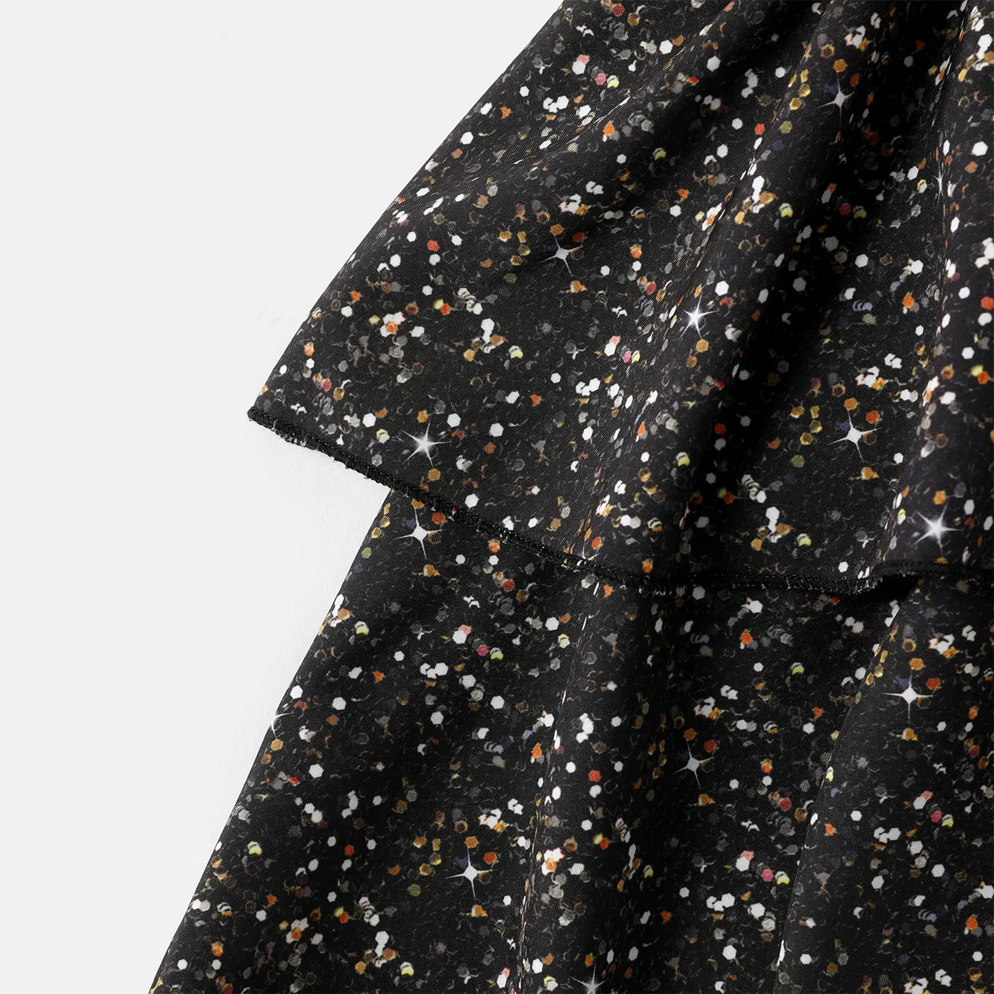 L.O.L. SURPRISE! Kid Girl Figure Print Layered One Shoulder Dress  image 5