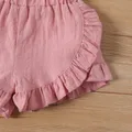 嬰兒 女 荷葉邊 休閒 短褲  image 3