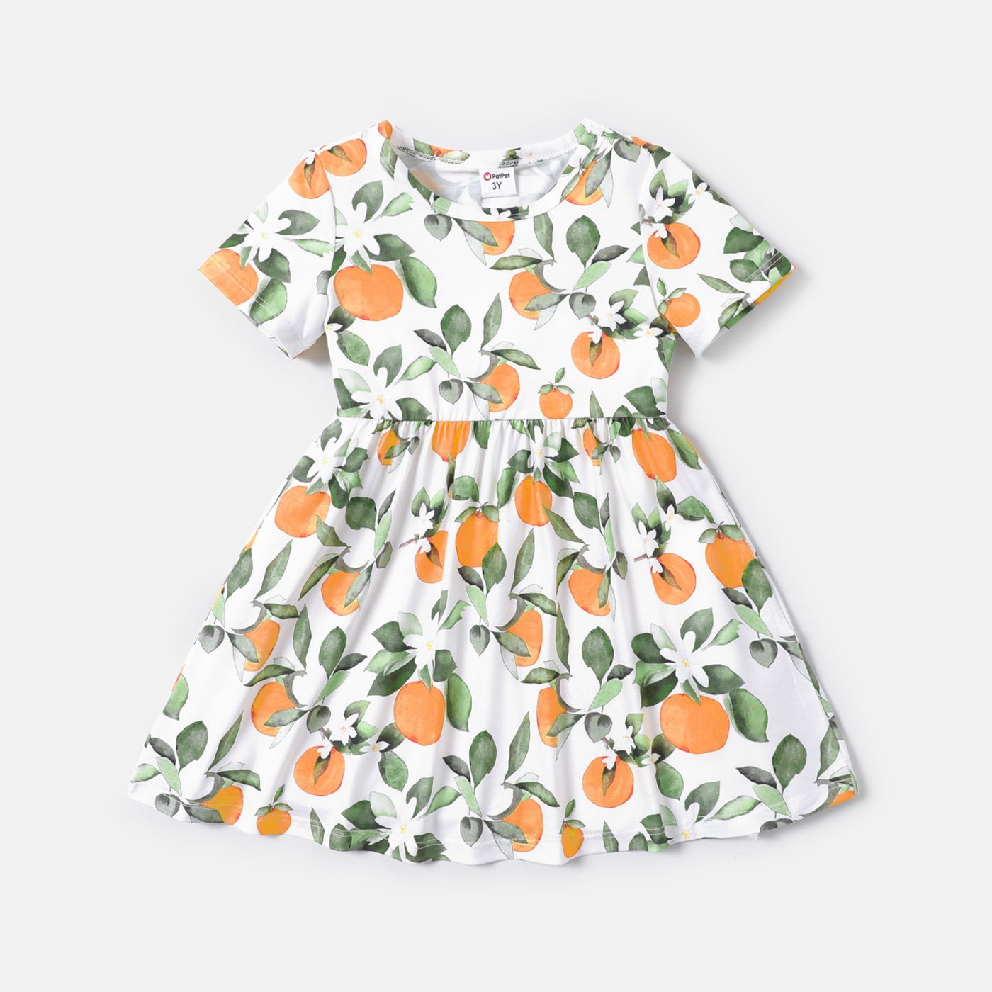 

Naia Toddler Girl Fruit Print Short-sleeve Dress