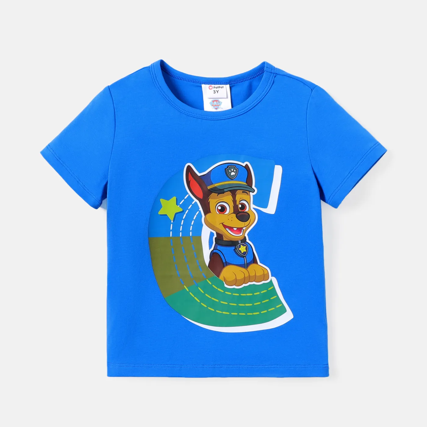 PAW Patrol Toddler Boy/Girl Short-sleeve Cotton Tee Blue