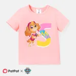 PAW Patrol Toddler Boy/Girl Short-sleeve Cotton Tee Pink