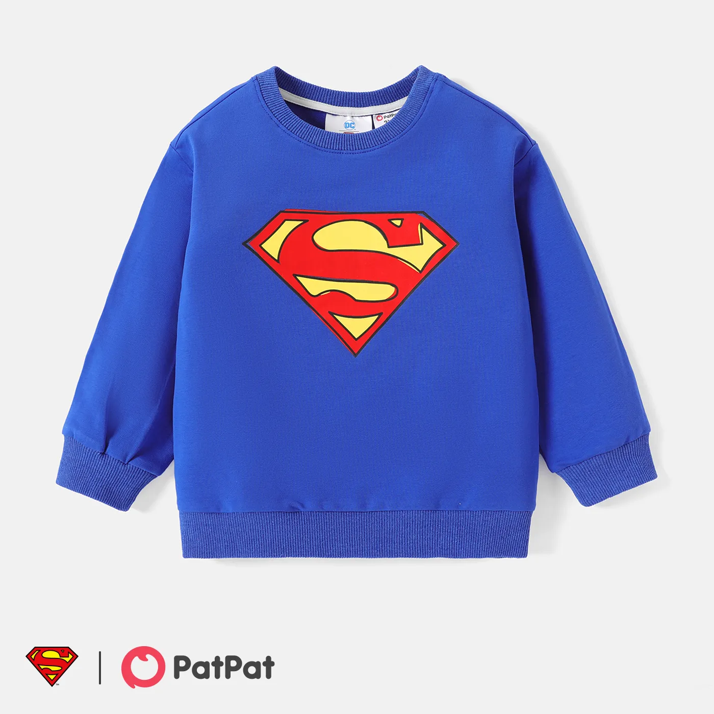 Justice League Toddler Boy/Girl Cotton Pullover Sweatshirt Blue