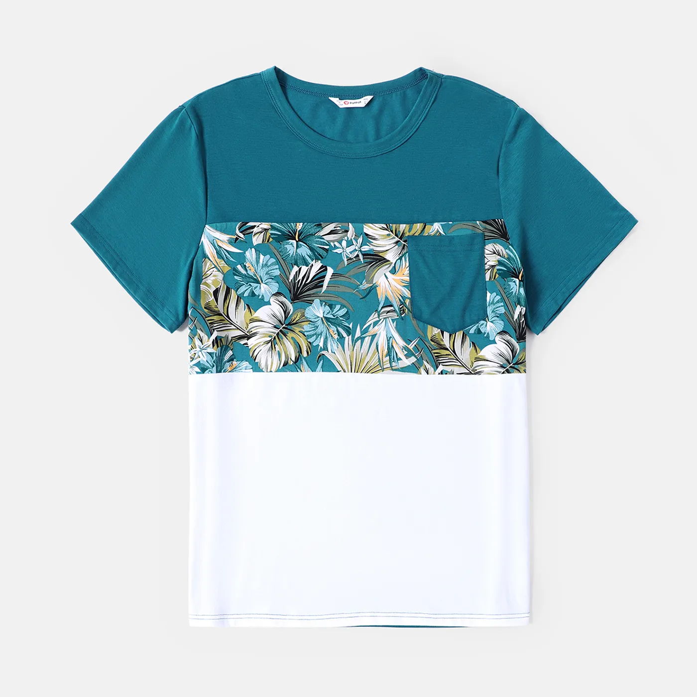 Look de família Plantas e flores tropicais Manga curta Conjuntos de roupa para a família Conjuntos  image 5
