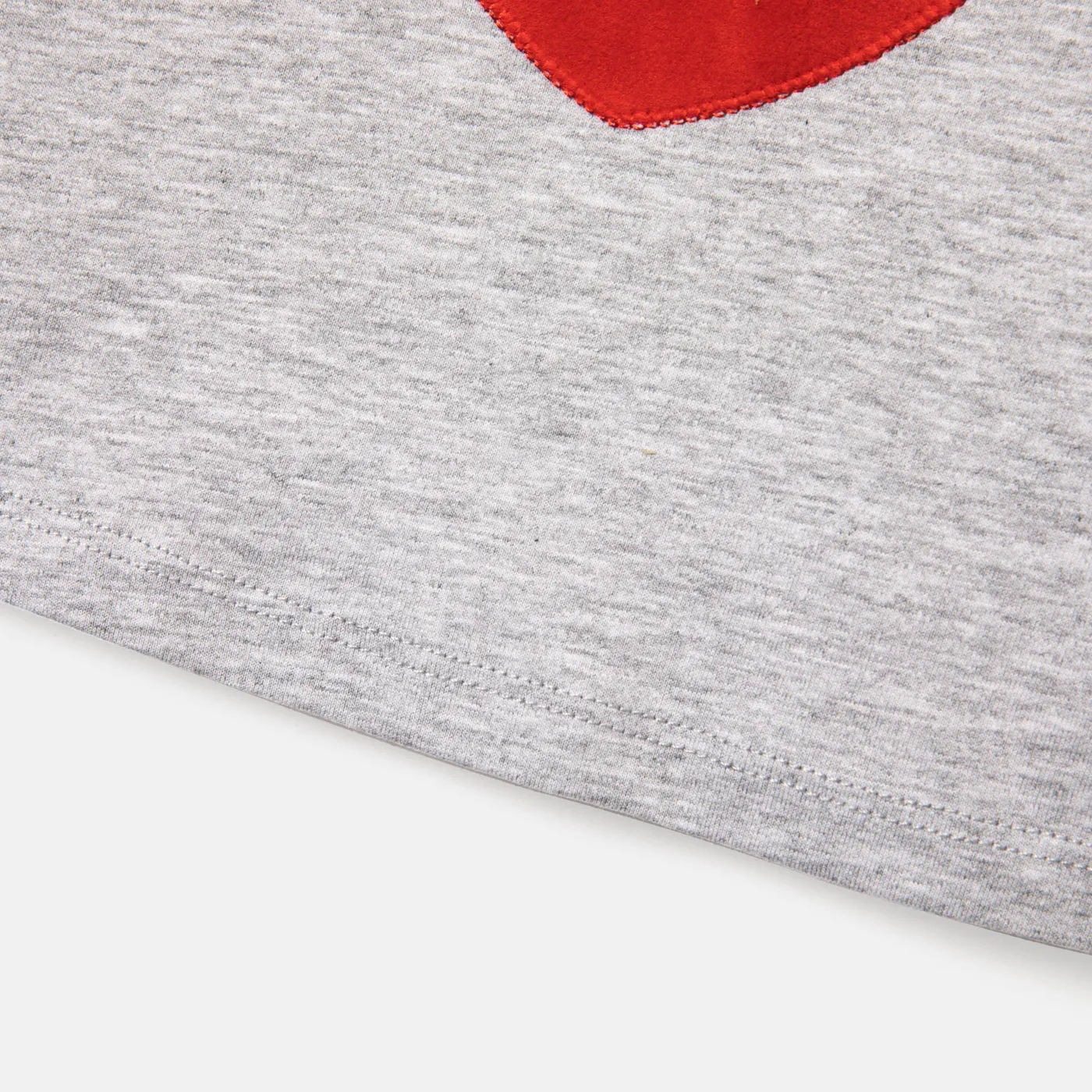 Baby Girl 100% Cotton Short-sleeve Heart Graphic Tee  image 5