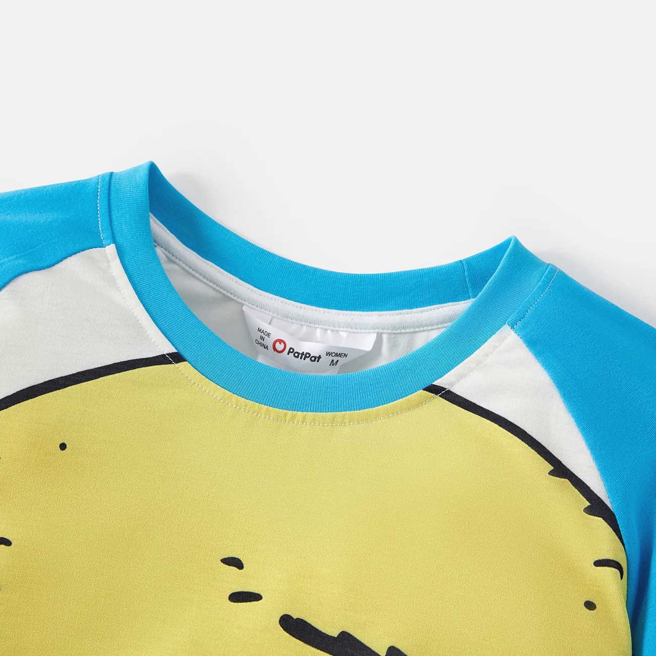 The Smurfs Family Matching Raglan Sleeve Graphic Naia™ Tee Blue big image 1