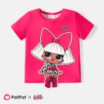 L.O.L. SURPRISE! Toddler/Kid Girl Character Print Short-sleeve Tee Hot Pink