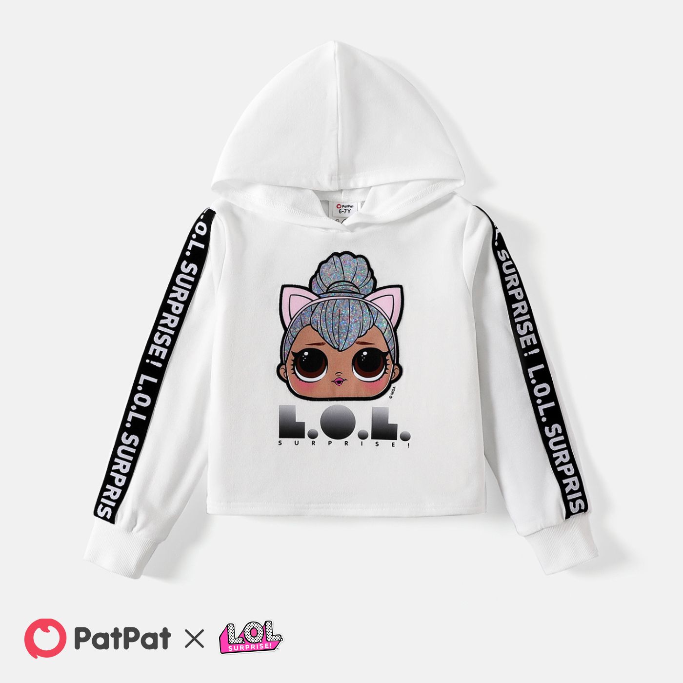 

L.O.L. SURPRISE! Kid Girl Letter Print Cotton Hoodie Sweatshirt
