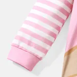 Looney Tunes Baby Boy/Girl Cartoon Animal Print Striped Long-sleeve Naia™ Jumpsuit  image 4