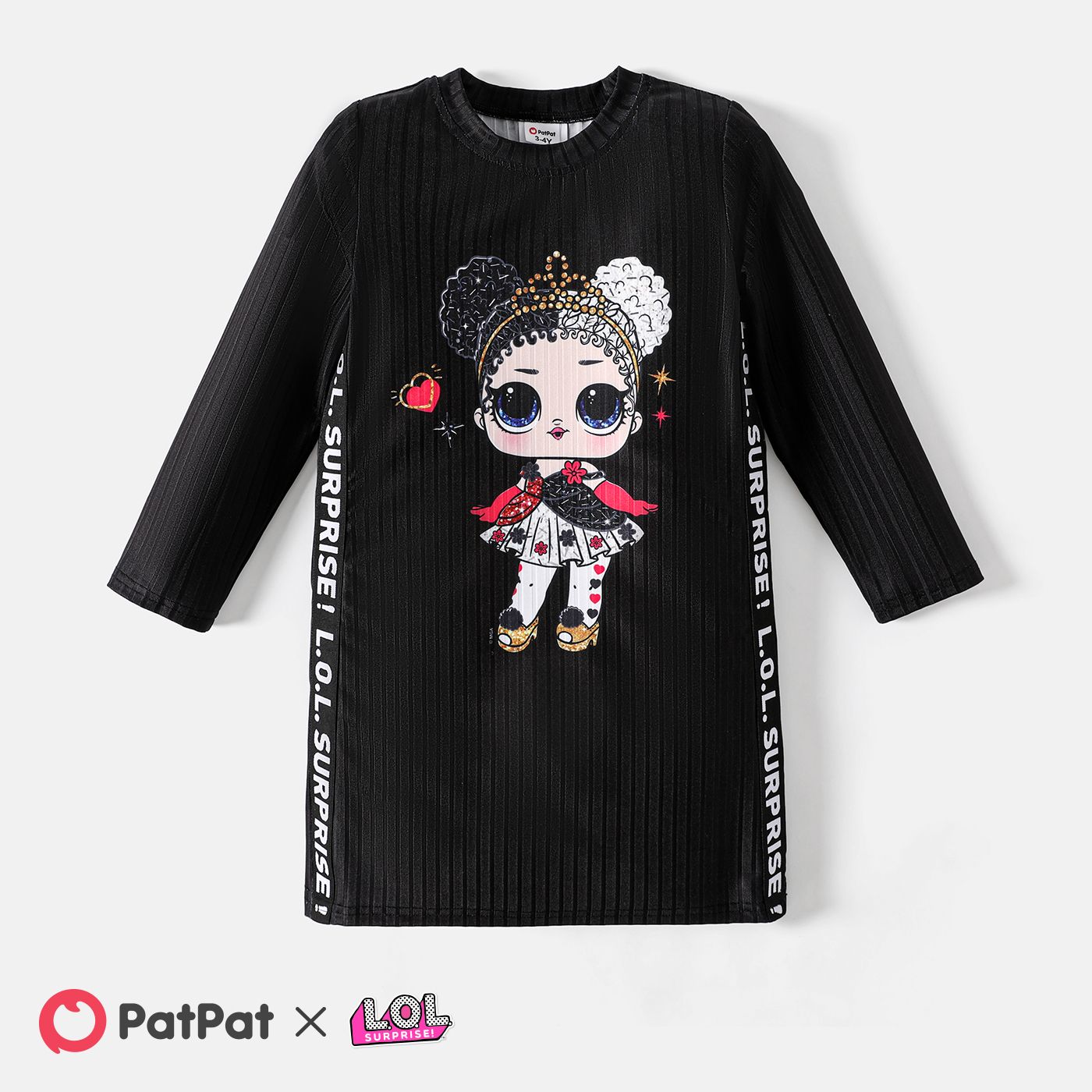 

L.O.L. SURPRISE! Toddler Girl Webbing Design Long-sleeve Tee